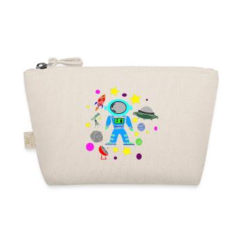 Kids Star Toys Flying Planets - Organic Pouch - nature - Front