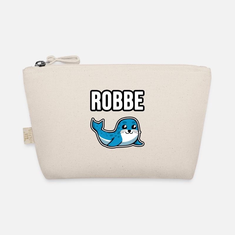 Baby Robbe - Bio-Täschchen - Natur