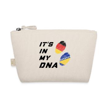 In meiner DNA Deutschland und Bosnien - Bio-Täschchen - Natur - Vorne