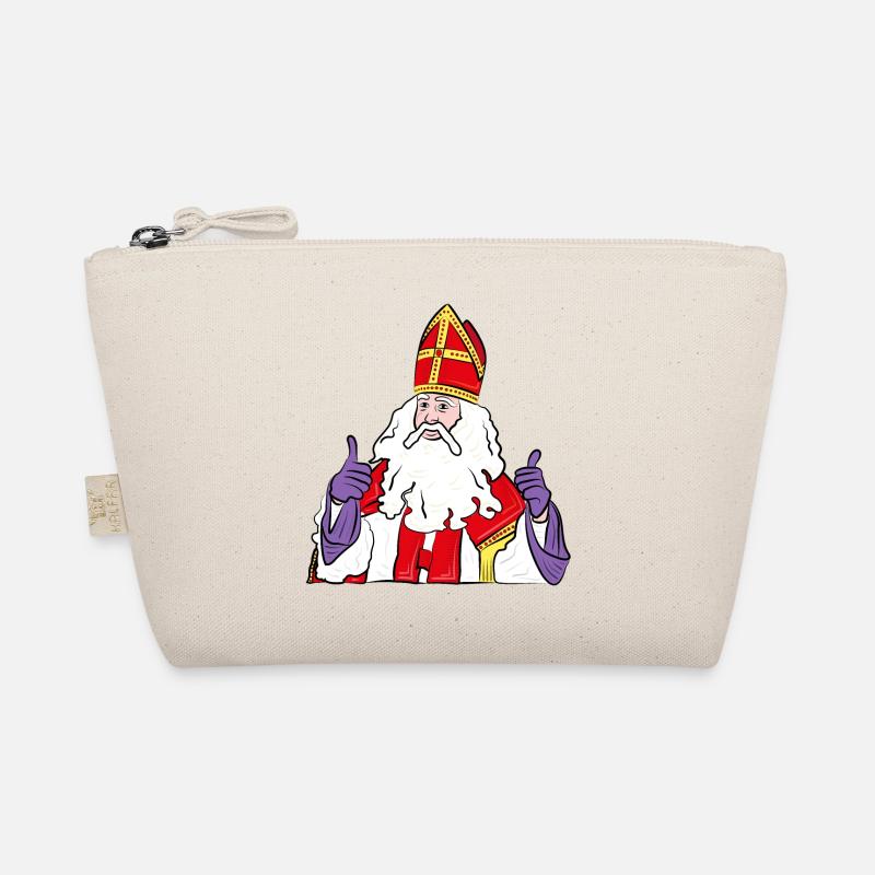 Sinterklaas Daumen hoch zwartepiet Bio-Täschchen