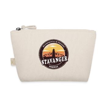 Stavanger lighthouse Norway design - Organic Pouch - nature - Front