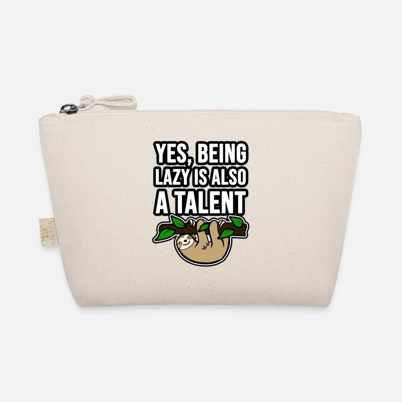 Talent? Lazy as a sloth Organic Pouch