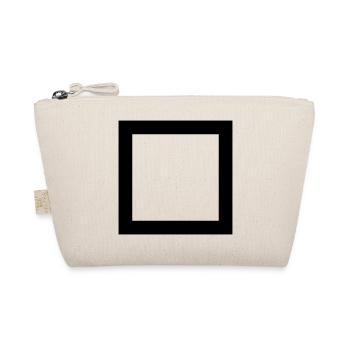 Quadrat Symbol Rechteck - Bio-Täschchen - Natur - Vorne