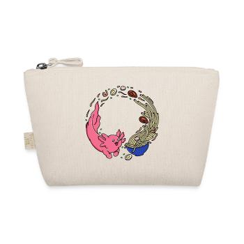 Ramen Axolotl - Organic Pouch - nature - Front