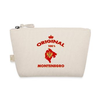 Montenegro original 100% flag design - Organic Pouch - nature - Front