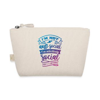 Antisocial - Selective social - col - Organic Pouch - nature - Front