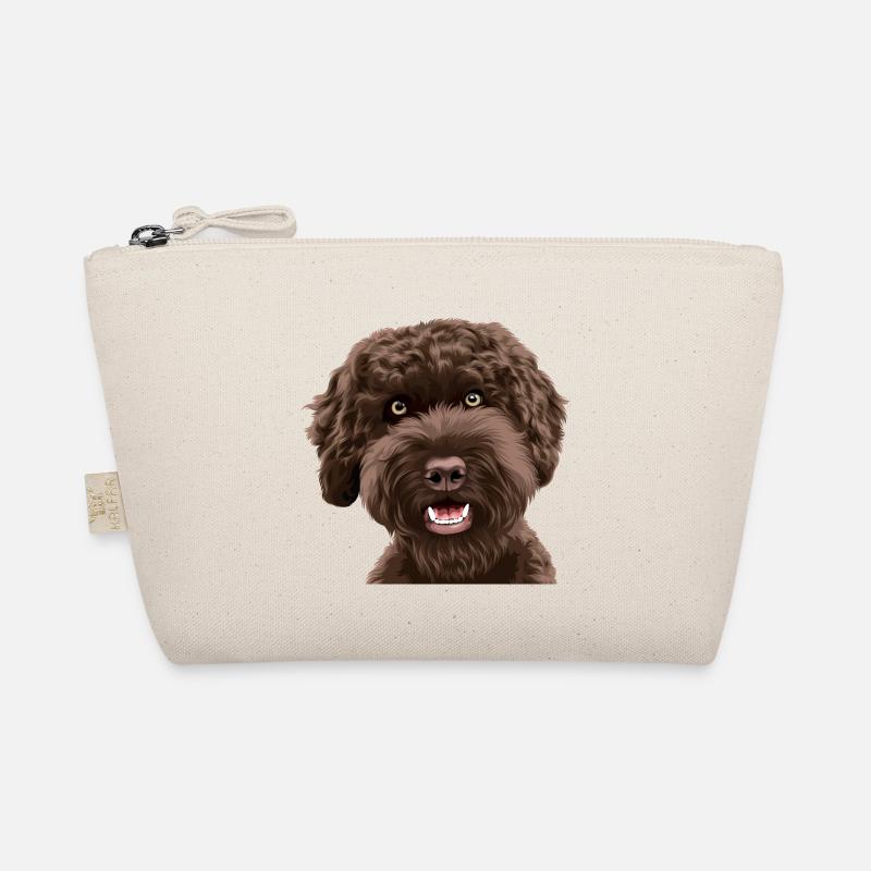 Doodle Dog Labradoodle - Bio-Täschchen - Natur