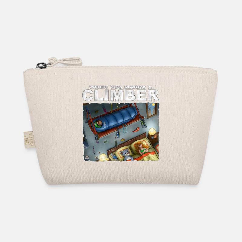 When You Marry A Climber Organic Pouch