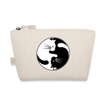 Yin yang chat - Trousse biologique - nature - Devant