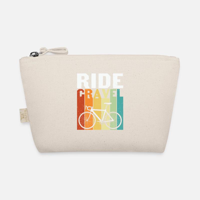 Fahrrad Radtour Schotter - Bio-Täschchen - Natur