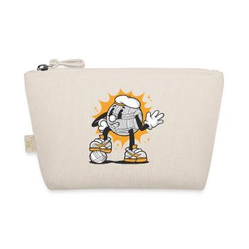 Boule Ball Pétanque Outfit for Bouler Boules - Organic Pouch - nature - Front