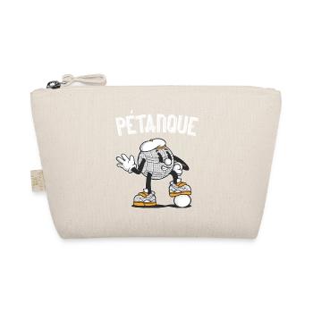 Boule Ball Pétanque Outfit for Bouler Boules - Organic Pouch - nature - Front