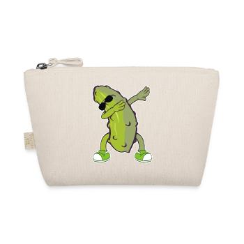 Dabbing Cucumber Dab Swag Swagger T-shirt Design - Bio-Täschchen - Natur - Vorne