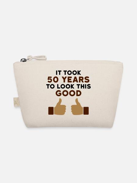 Il a fallu 50 ans pour avoir l’air aussi beau - Trousse biologique - nature - Devant