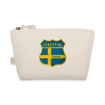 Jönköping Schweden Wappen Flaggen - Bio-Täschchen - Natur - Vorne