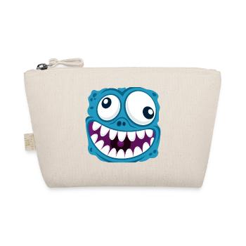 funny face - Organic Pouch - nature - Front