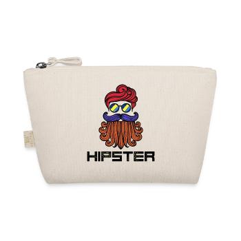 Bart Hipster Spruch Bartfrisur Bartträger - Bio-Täschchen - Natur - Vorne