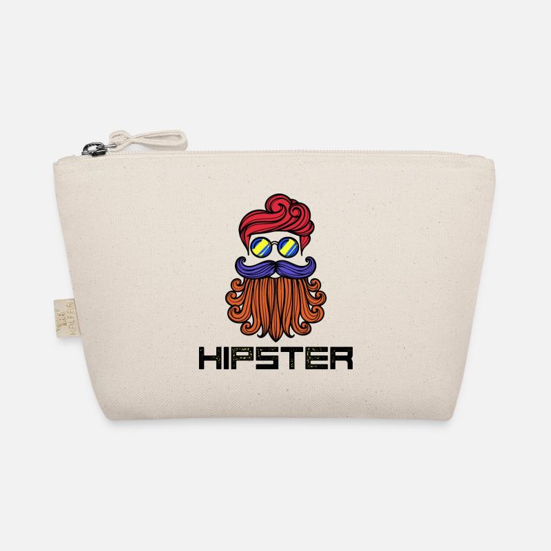 Beard Hipster Saying Beard Hairstyle Beard Wearer Organic Pouch