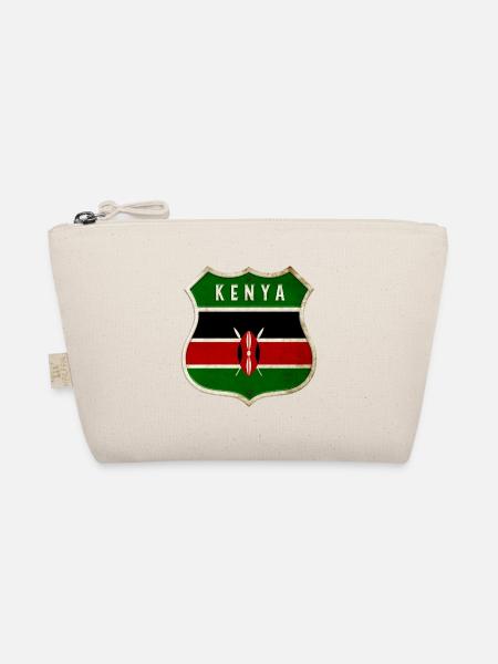 Drapeau armoiries du Kenya - Trousse biologique - nature - Devant