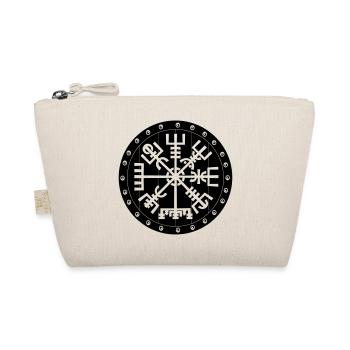 Compas Vegvisir Viking en bouclier Vikng - Trousse biologique - nature - Devant