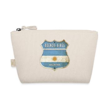 Buenos Aires Argentine Armoiries Drapeaux Design - Trousse biologique - nature - Devant