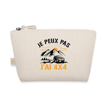 Je peux pas j'ai 4X4 - Trousse biologique - nature - Devant