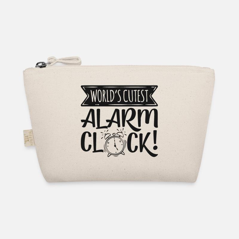 World's Cutest Alarm Clock Organic Pouch