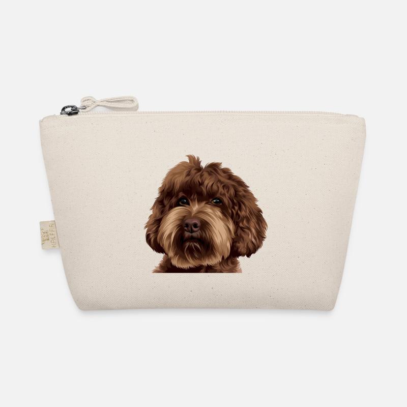 Schnoodle Doodle Dog - Bio-Täschchen - Natur