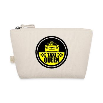 Taxi Königin - Taxi Queen - Organic Pouch - nature - Front
