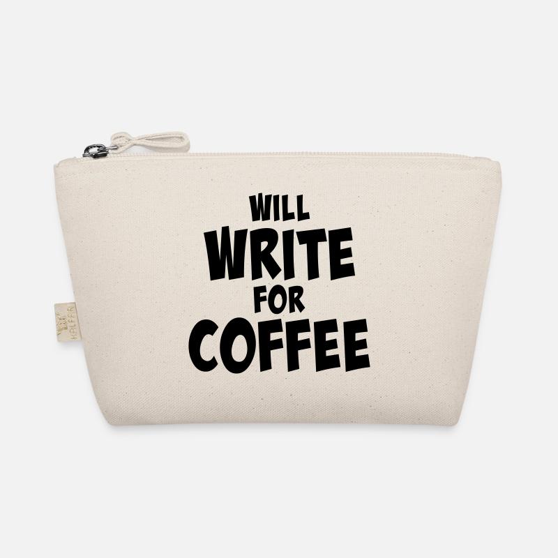 Will write for coffee Organic Pouch
