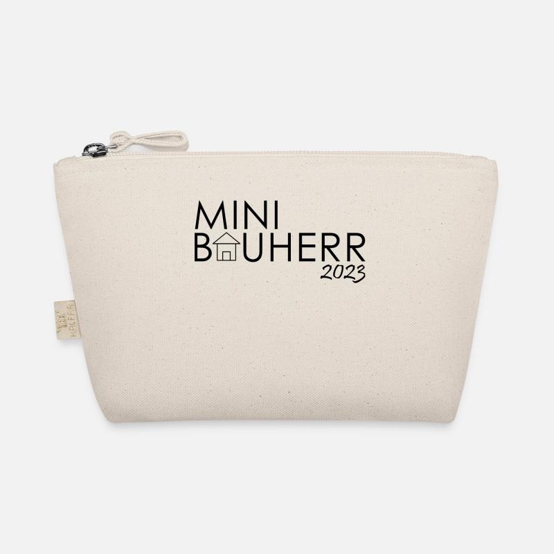 Junior Kind Bauherr 2023 | Hauskauf Eigenheim Boy Bio-Täschchen