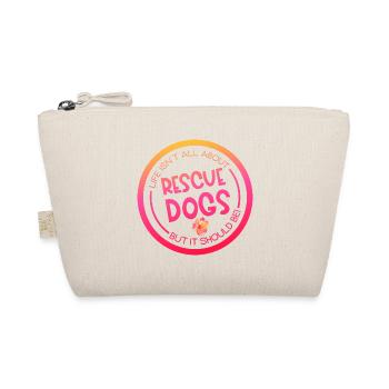 Rescue Dog Search Dog Service Dog Paw - Organic Pouch - nature - Front