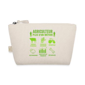 Humour Agriculteur Cadeau homme femme Agriculture - Trousse biologique - nature - Devant