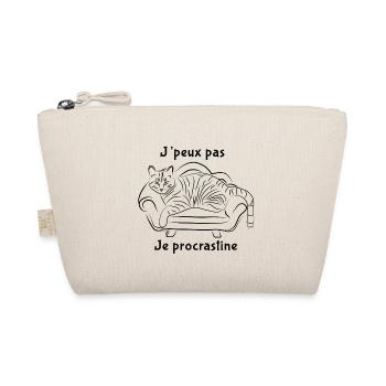 J PEUX PAS JE PROCRASTINE - Trousse biologique - nature - Devant