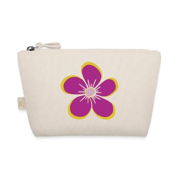 fleur violette, fleur, floral, motif floral, floral - Trousse biologique - nature - Devant