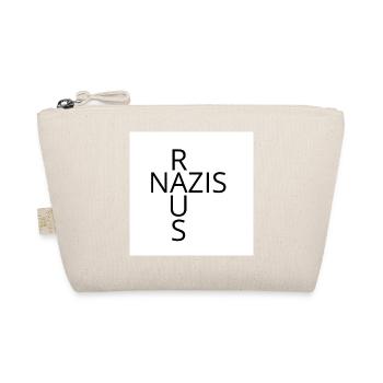 Nazis raus, Fck Nzs - Bio-Täschchen - Natur - Vorne
