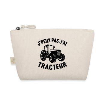 j'peux pas j'ai tracteur cadeau pour agriculteur - Trousse biologique - nature - Devant