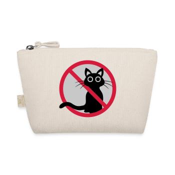 Cat forbidden sign - Organic Pouch - nature - Front