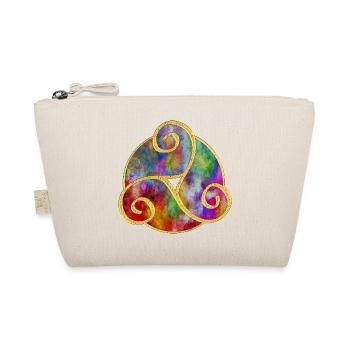 Triskele - Celtic Symbol Art 2 - Organic Pouch - nature - Front