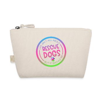 Rescue Dog Search Dog Service Dog Paw - Organic Pouch - nature - Front