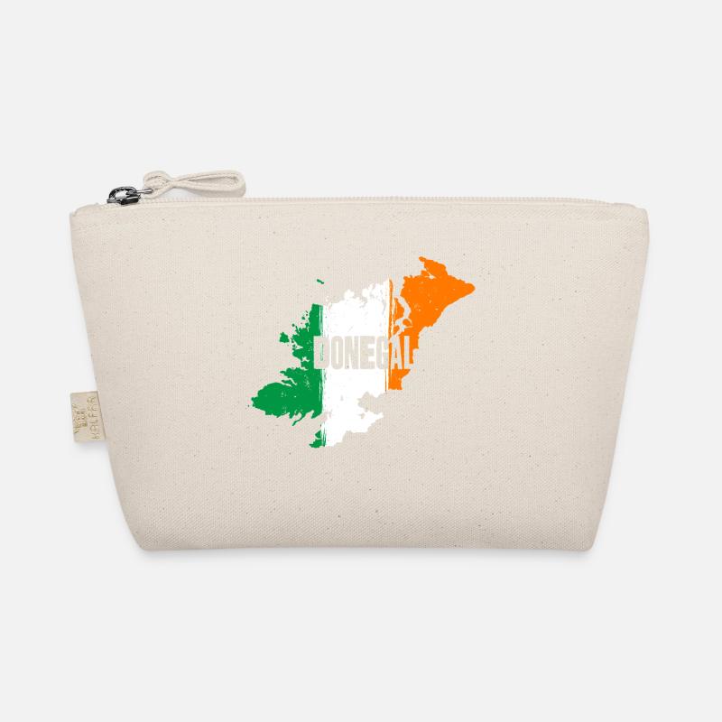 Donegal Ireland Flag | County Outline Map Organic Pouch