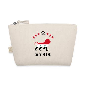 Syria lion design - Organic Pouch - nature - Front