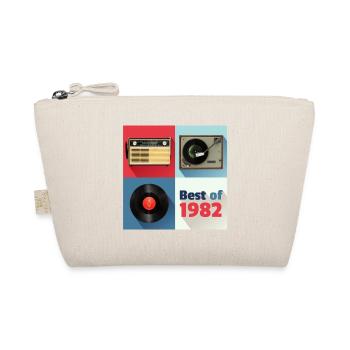 Le meilleur de 1982 Vinyl Radio Oldschool Turntable - Trousse biologique - nature - Devant