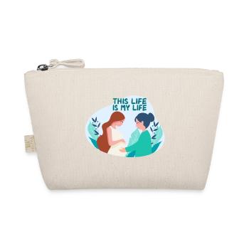 Midwife Pregnant Obstetrician - Organic Pouch - nature - Front