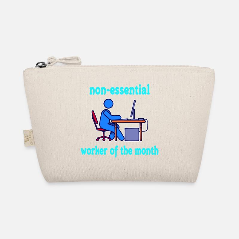 Humorous Home Office Statement Working At Home Organic Pouch