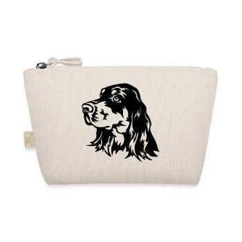 Gordon Setter Tête - Trousse biologique - nature - Devant