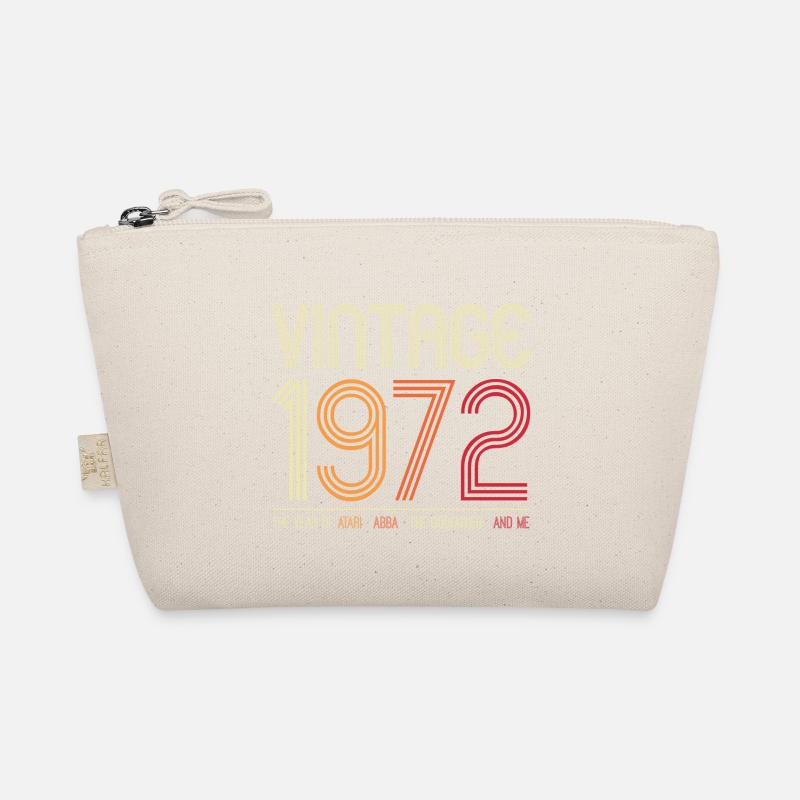Millésime 1972 Rétro Année Graphique Trousse biologique