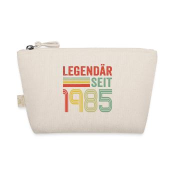 Legendär seit 1985 jahrgang 1985 - Bio-Täschchen - Natur - Vorne
