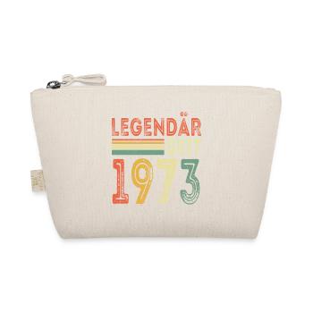 Legendär seit 1973 jahrgang 1973 - Bio-Täschchen - Natur - Vorne
