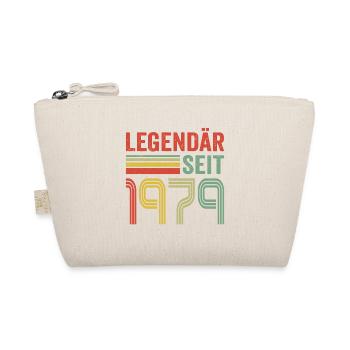 Legendär seit 1979 jahrgang 1979 - Bio-Täschchen - Natur - Vorne